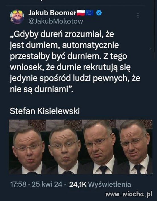 Cytując klasyka ...