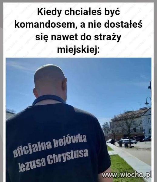 I takich blaznów ta ziemia nosi...