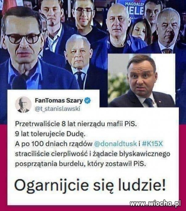 Oddali Polskę złodziejskiej szajce, a teraz oczekują cudu.