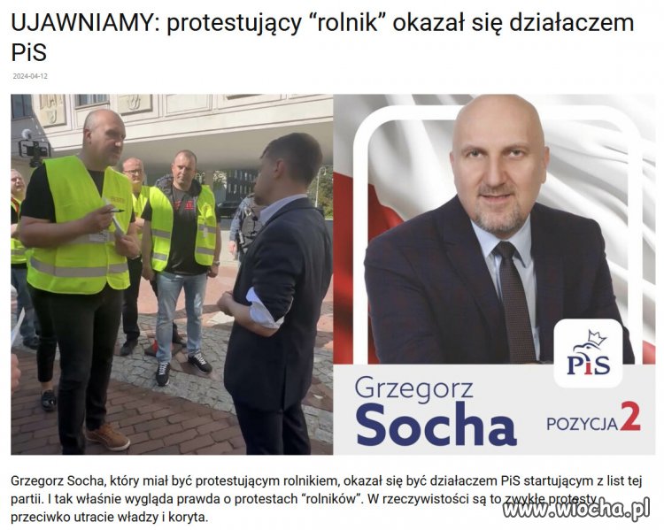 Tacy z nich "rolnicy", jak z koziej dupy trąba...