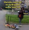 Z Brajankiem na spacerze 