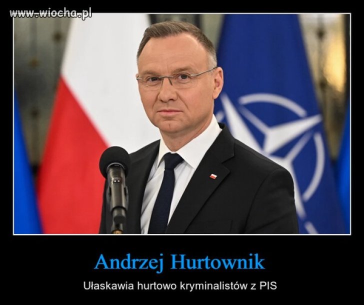 Anżej ma nowe hobby. Ułaskawia kryminalistów ...