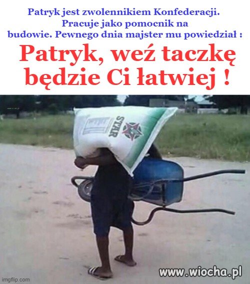 Patryk wykonuje papierkową robotę.