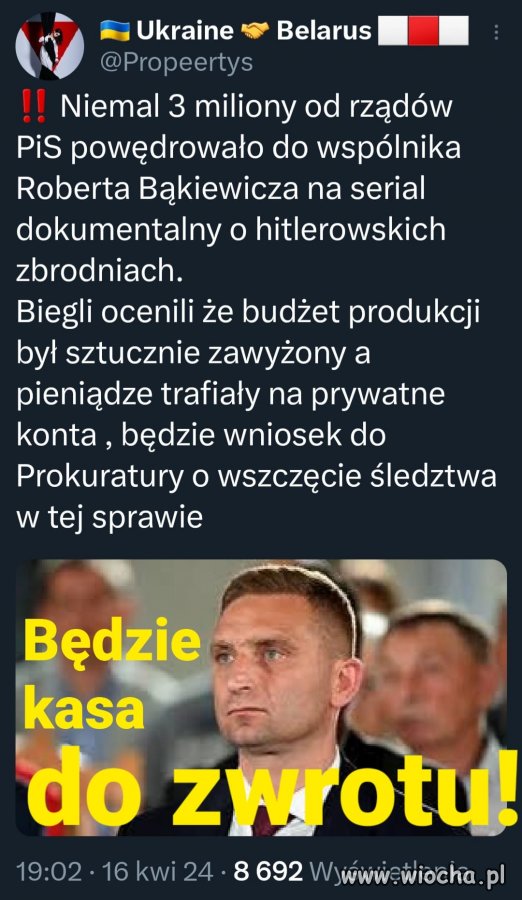 Bardzo dobra decyzja, ukarać i niech zwracają, ...