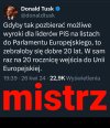 Obawiam się, że Tusk nie doszacował, i to grubo ..