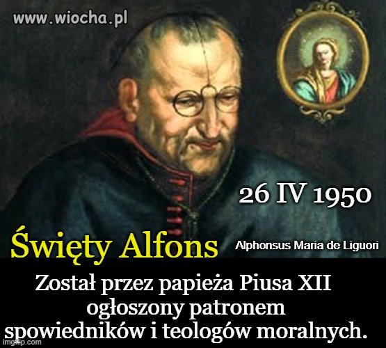 Święty Alfonsie,