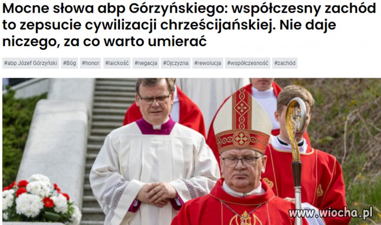 Współczesny zachód bez gotowości do poświęceń