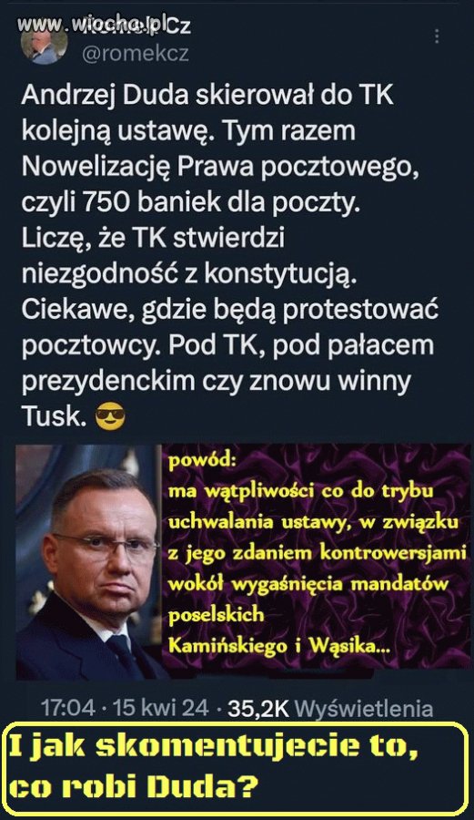 Anżej weź już wypi3rdalaj