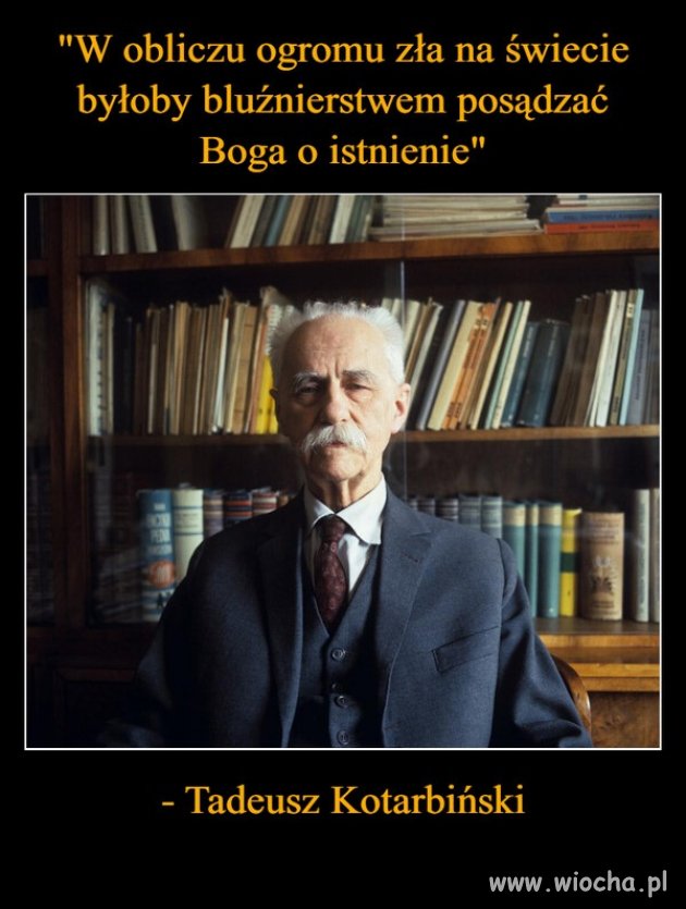 Warto słuchać mądrych ludzi ...
