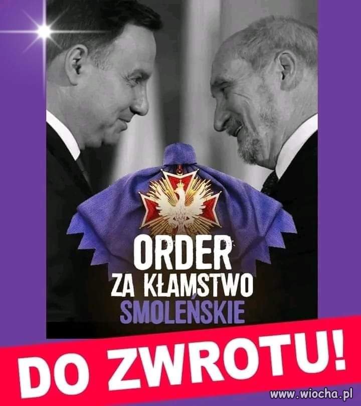 Sowiecki szpion Macierewicz mógłby co najwyżej liczyć na order Bohatera ZSRR i Order Lenina,
