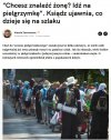 "Pielgrzymki to taki babiniec, gdzie każda szuka męża"