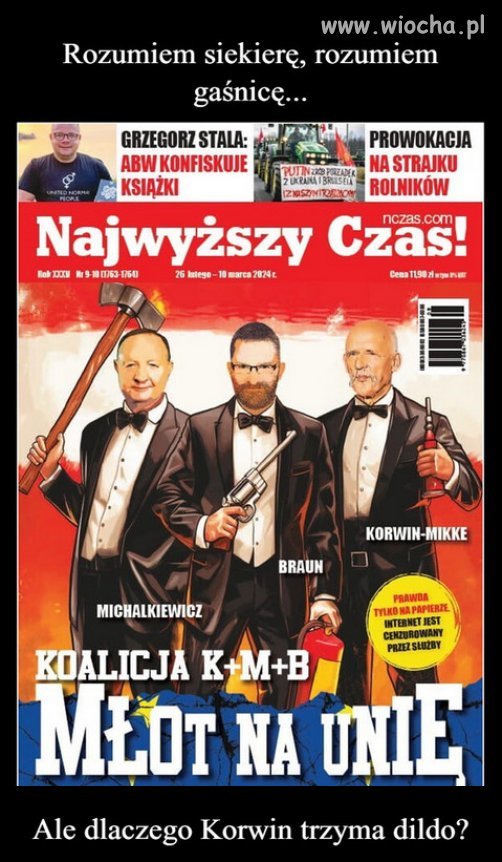 "Trzej muszkieterowie" Konfederosji Putina...