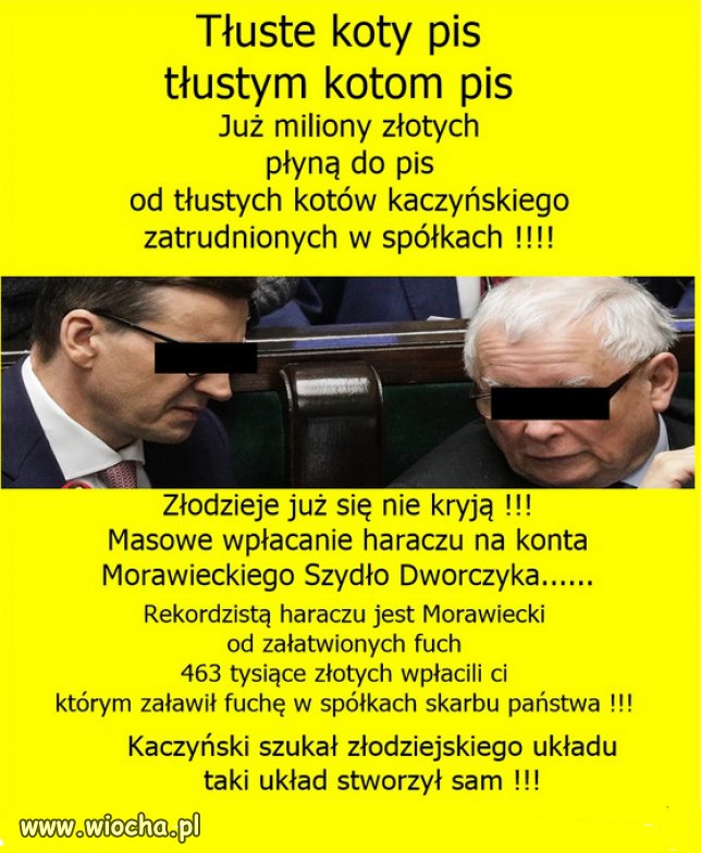 Czas rozliczen w Mafii PiSu...