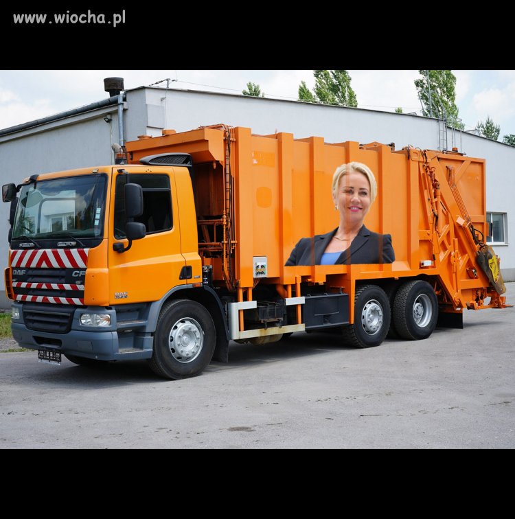 Uwaga śmieciarka jedzie