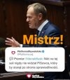 Premier Donald Tusk w Sejmie, mistrz!!!