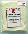 Woda w proszku.