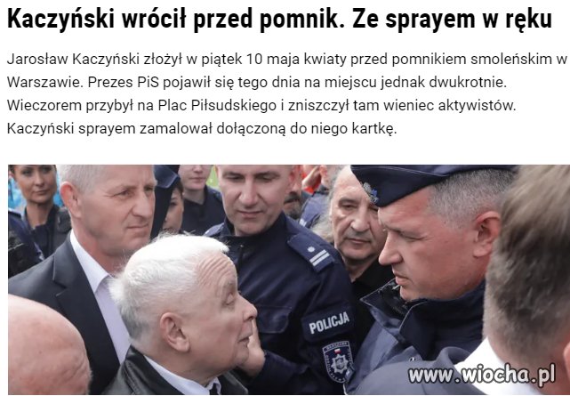 Jeśli ten stary dziad dalej będzie bezkarny