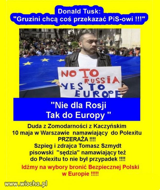 Tylko "prawaki" Putina chca do Rosji i na Bialorus