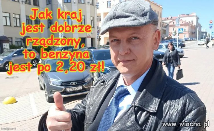 Szkoda,że PiS akurat cen paliw
