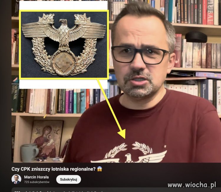 Koszulki z orłem pomylił