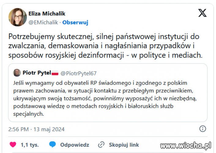 Potrzebna efektywna reakcja na próby destabilizacji kraju