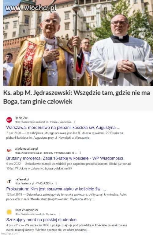 No, Panie Jędraszewski!