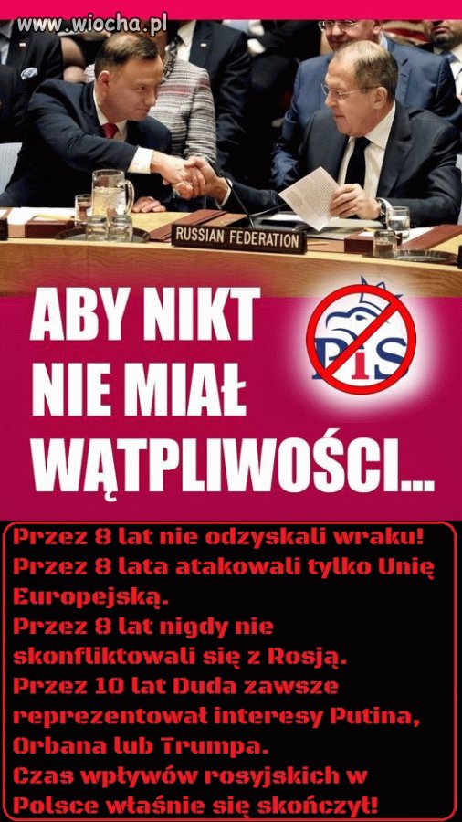 Płatni zdrajcy, pachołki Rosji