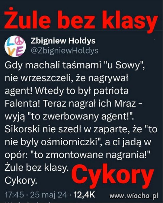 Kłamią, bo wiedzą, że taśmami wojowali i od taśm "giną