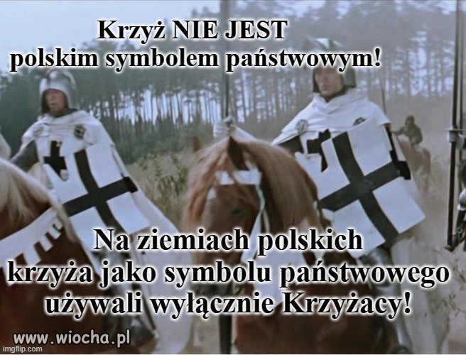 Polakowi - patriocie broniącemu krzyża