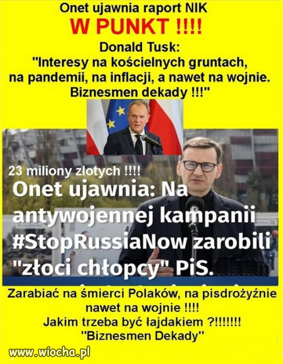 Pis + KK oszuści, kłamcy, złodzieje - ŁAJDACY !!!