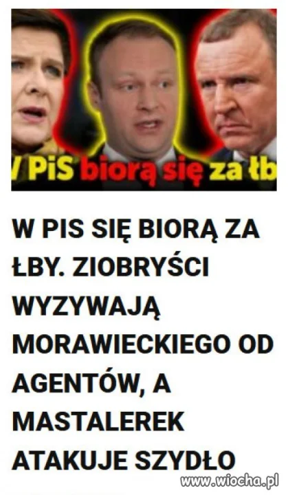 Zagryziakowie PiSu... Poczatek konca?