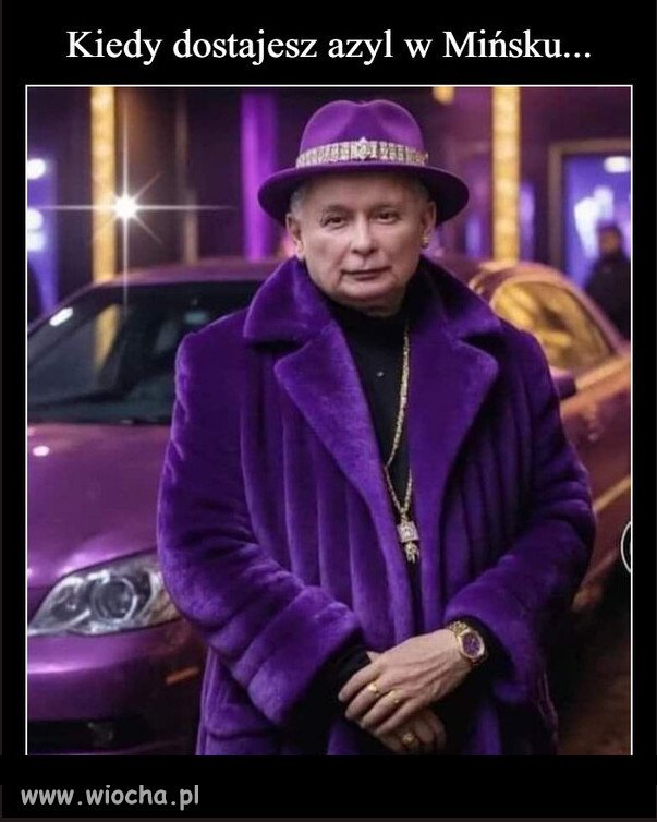Miliarder Kaczyński w Mińsku...