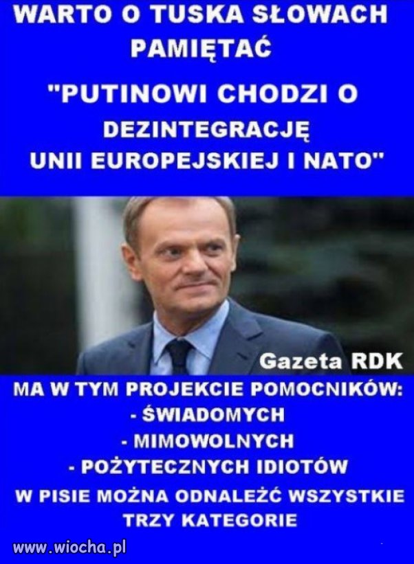 PiS i Konfederosja, to współczesna antyeuropejska Targowica!