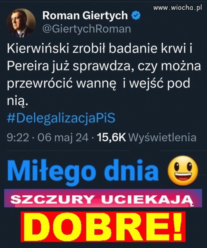 Romek jak zawsze celnie