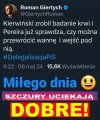 Romek jak zawsze celnie