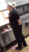 Taka sytuacja w znanym Fastfood.