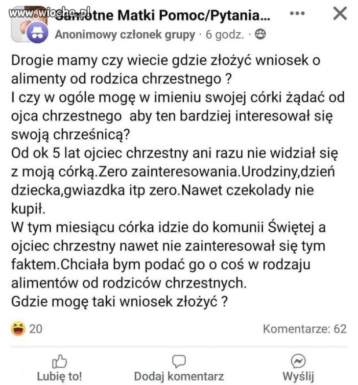 To trzeba do kurii napisać. 