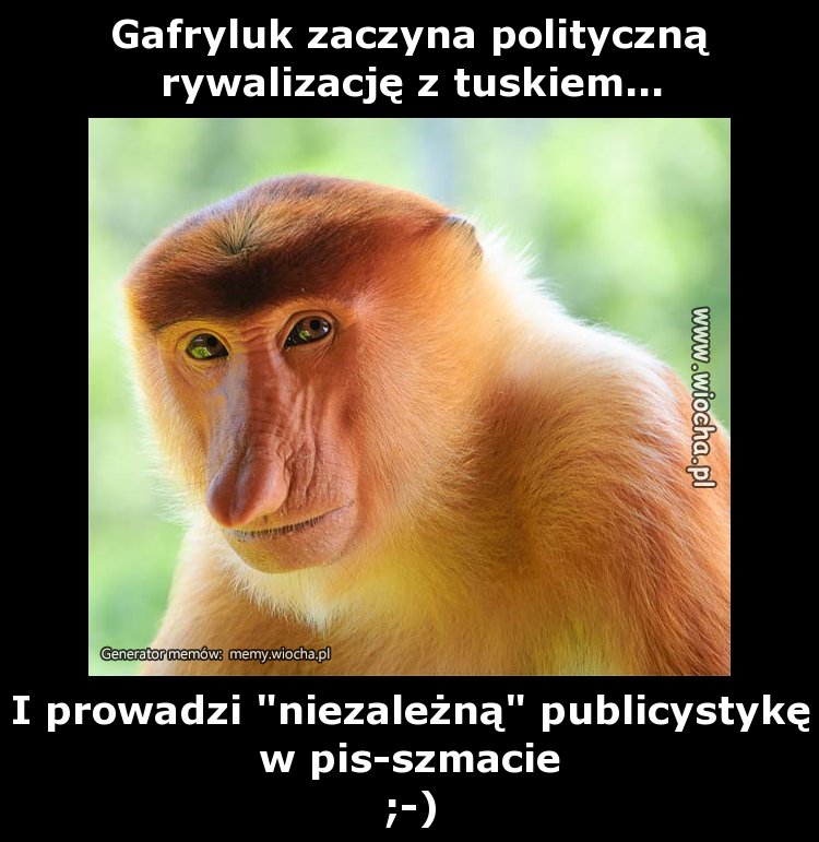 Gafryluk zaczyna polityczną rywalizację z