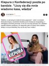 Dzień bez afery z kandydatką Konfederacji byłby dniem straconym.