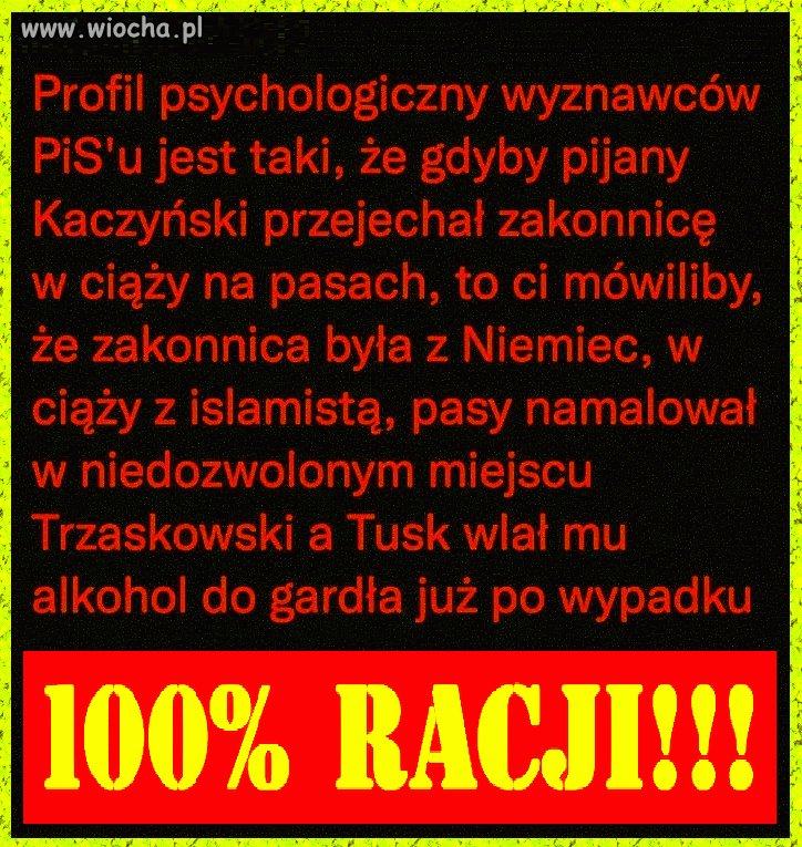 Nic dodać, nic ująć