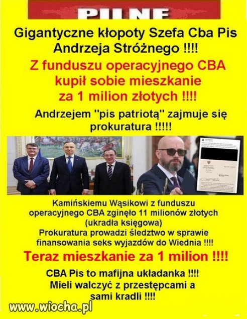 Ale ich Kaczyński i Putin wyszkolił w złodziejstwie