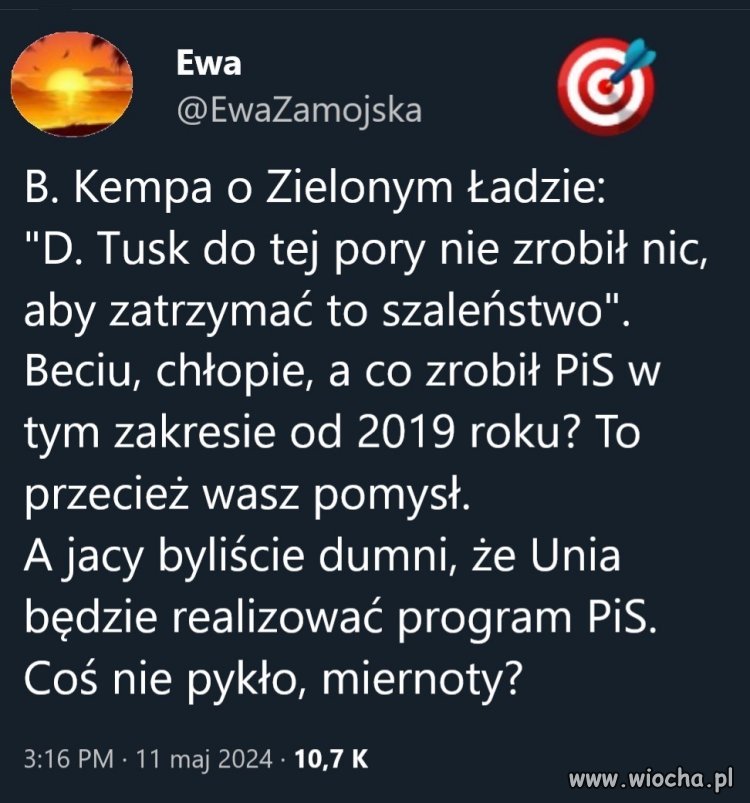 To w takim razie po co ona tam w Brukseli sędzi   