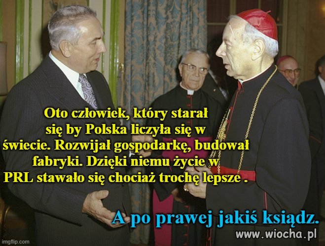 Jakoś droga p. Wyszyńskiego do świętości