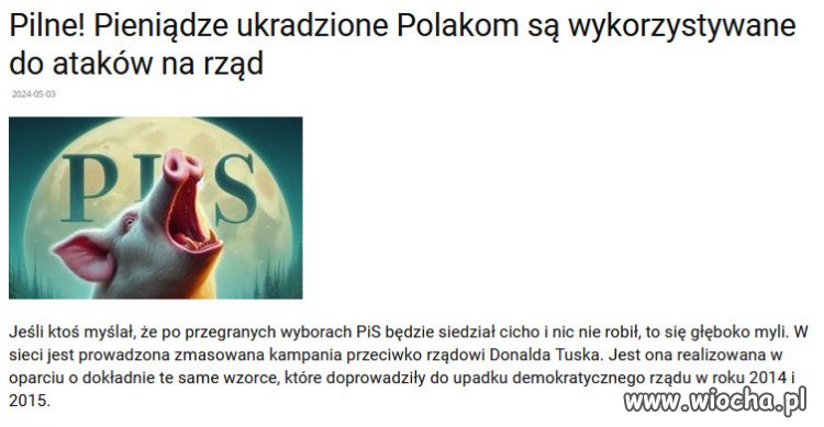 PiS wzmocnil ekipe trolli, napewno zauwazyliscie..