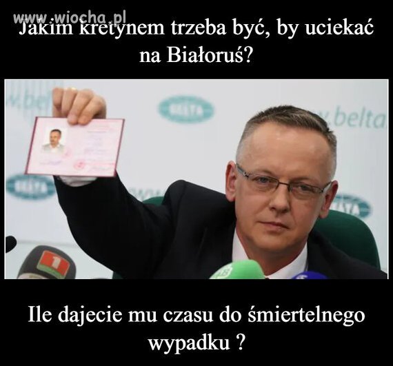 Szkoda, że nie uciekł do Korei Północnej