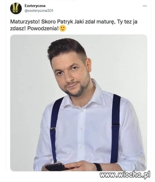 Parę słów wsparcia dla tegorocznych maturzystów ..