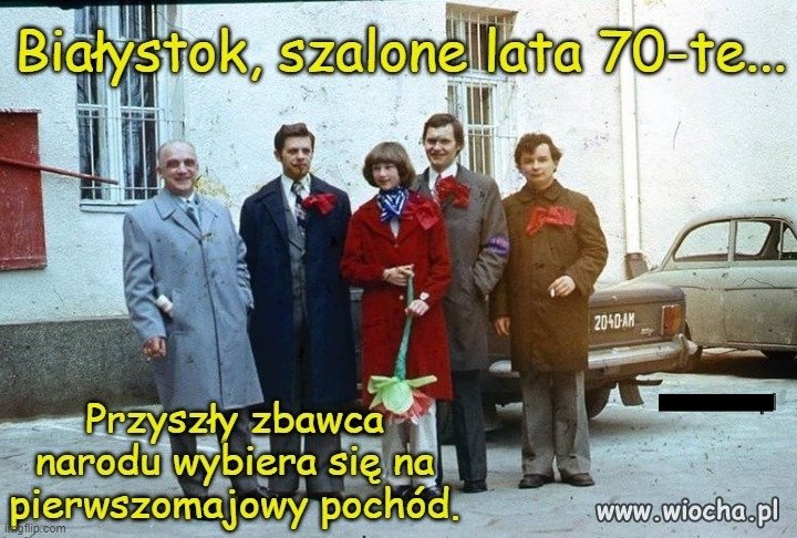 On nie świętował  1 Maja.