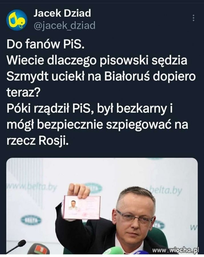 Kolejny agent w szeregach PiS 