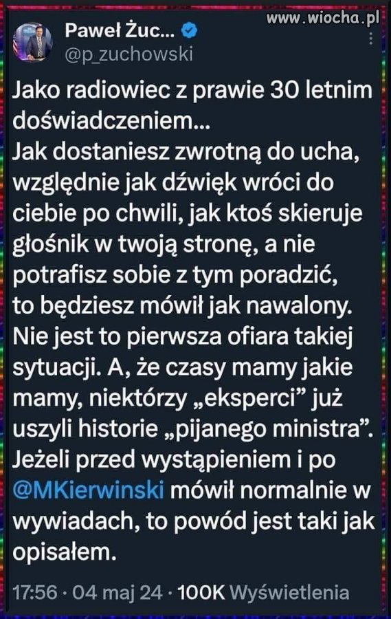 Widocznie niektórzy już ze strachu portkami przed P. Ministrem trzęsą 