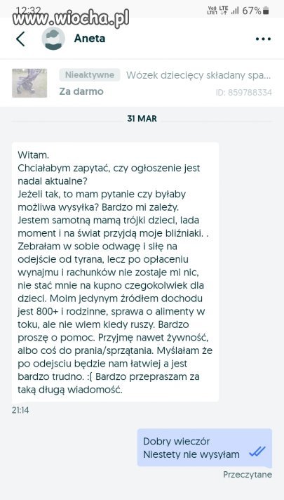 Nie wystarczy, że za darmo 
